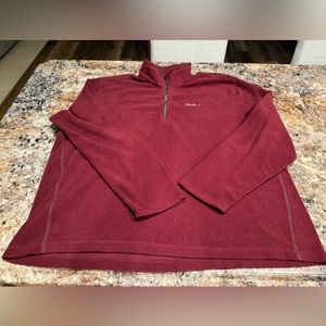 Men’s Eddie Bauer Polartec quarter zip fleece